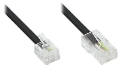 Obrázok produktu pre KAB 10m DSL Modem Kabel RJ11 St. an RJ45 St.