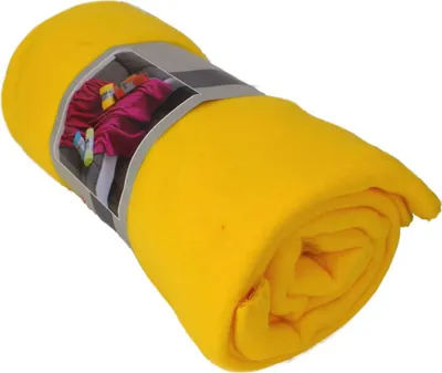 Produktbild von Decke Fleecedecke 130x170cm Polarfleece 14 versch. Unifarben Wohndecke
