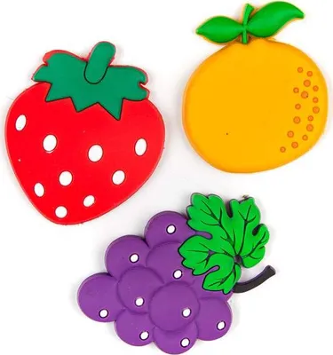 Produktbild von BANKETT-Set Magnet FRÜCHTE, 3 St., Mix aus Dekoren
