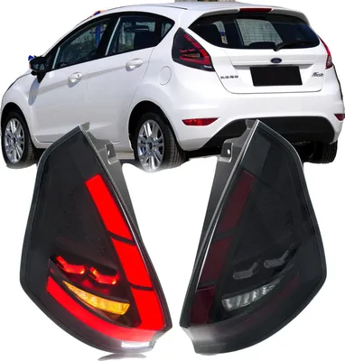 Zdjęcie produktu dla Tylne światła LED, 35 W, 12 V, 3400 LM, kompatybilność: Ford Fiesta MK7 MK75 (2008-2017), dynamiczne sekwencyjne kierunkowskazy