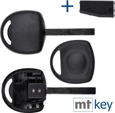 Produktbild von Auto Schlüssel Rohling HU100 + ID40 Transponder Kompatibel mit Opel Meriva B Corsa C Tigra