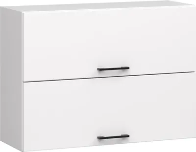 Image de Meuble de cuisine haut mural 80 cm VERMINA - blanc