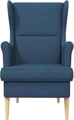 Produktbild von Blauer Sessel aus Stoff