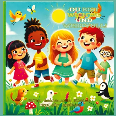 Produktbild von DU BIST WICHTIG UND WERTVOLL! Du bist wichtig und wertvoll: Geschichten über Selbstbewusstsein, Mut und Freundschaft für Kinder