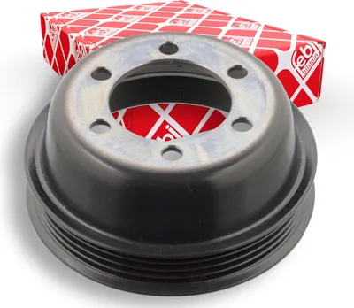 Produktbild von FEBI BILSTEIN 102045 Riemenscheibe Kurbelwelle passend für PEUGEOT BOXER Kasten (244) 104mm 3-Rippen