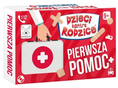 Zdjęcie produktu dla Gra Dzieci kontra Rodzice Pierwsza Pomoc