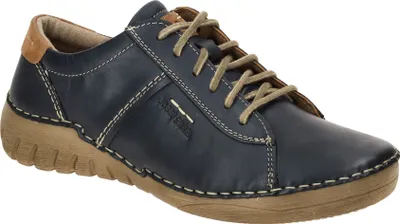 Produktbild von Josef Seibel FELICIA 01 Damenschuhe - bequeme Schnür- Halbschuhe blau NEU