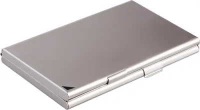 Produktbild von DURABLE Visitenkartenetui Aluminium, 243323 silber