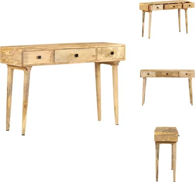 Immagine prodotto di vidaXL Tavolino 115x35x76 cm in legno massiccio di mango - Tavolini