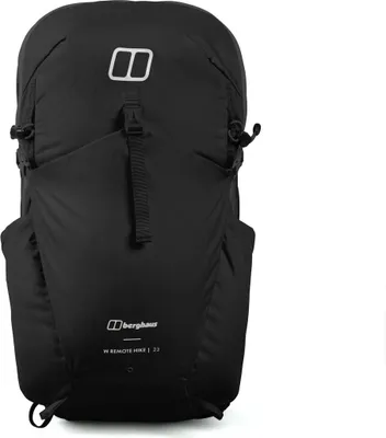Schwarzer Rucksack "Remote Hike F23" von Berghaus; geeignet für Wandern.
