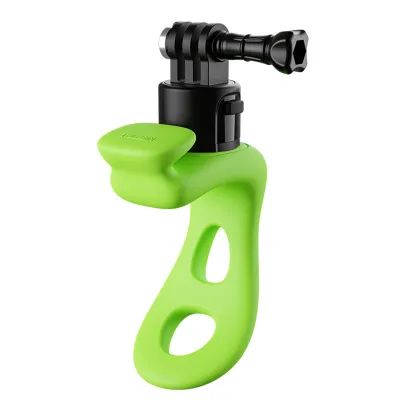 Obrázek produktu pro TELESIN držák na sportovní kameru, silikonový omotávací řemínek, na řídítka kola/motorky, rychloupínací držák, dvoustupňové nastavení, náhrada za GoPro Hero 12/11/10/9, DJI OSMO Action, Insta360 X4/X3, příslušenství pro akční kamery