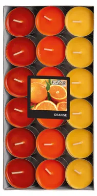 Produktbild von Conpax Teelichter - Mega-Pack - 36x - Orange - 4,5 U