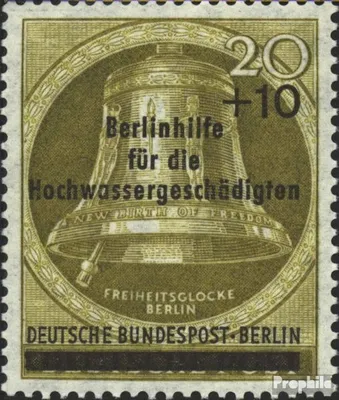 Produktbild von Briefmarken Berlin (West) 1956 Mi 155 (kompl.Ausgabe) postfrisch Hochwassergeschädigte