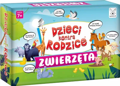 Produktbild von Spiel Kinder gegen Eltern Tiere 75086