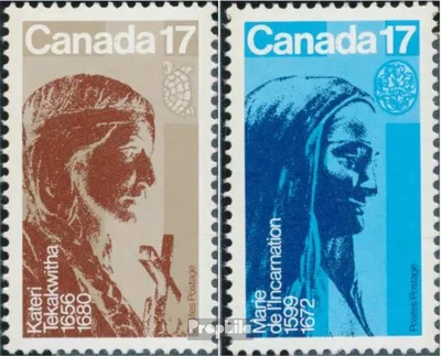 Produktbild von Briefmarken Kanada 1981 Mi 796-797 (kompl.Ausg.) postfrisch Seligsprechung