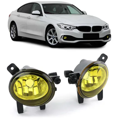 Produktbild von Klarglas Nebelscheinwerfer H8 Gelb für BMW F20 F21 3ER F30 F31 F34 4er F32 F33