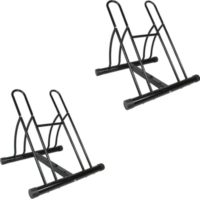 Produktbild von Fahrradständer für 4 Fahrräder DUO Räder Fahrrad Ständer Rad schwarz Twin