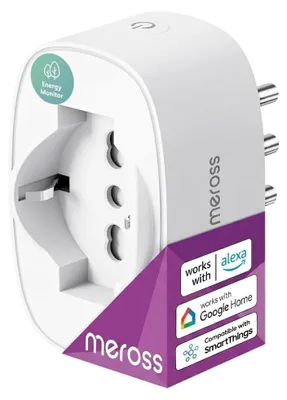 Produktbild von Meross WLAN-Steckdose mit Strommessung, 16A, Zeitschaltuhr, 1 St.
