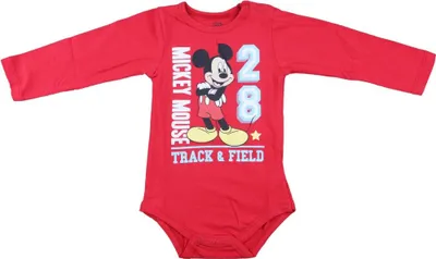 Produktbild von Disney Mickey Maus Baby Kleinkind langarm Body – 68