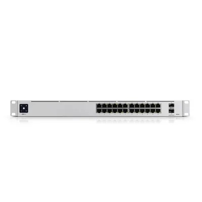 Zdjęcie produktu dla Ubiquiti UniFi USW-PRO-24, Zarządzany, L2/L3, Gigabit Ethernet (10/100/1000), Możliwości montowania w stelażu