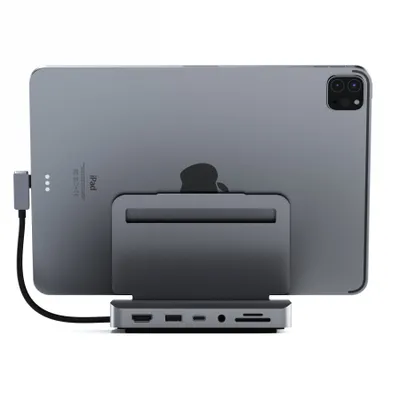 Obrázek produktu pro Satechi ST-TCSHIPM, USB 3.2 Gen 1 (3.1 Gen 1) Type-C, 60 W, Šedá, MicroSD (TransFlash), SD, 60 Hz, 3.5mm, HDMI, USB 3.2 Gen 1 (3.1 Gen 1) Type-A, USB 3.2 Gen 1 (3.1 Gen 1) Type-C