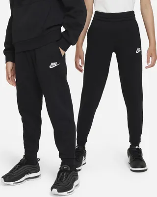 Produktbild von Nike K Nsw Club Flc Jggr Lbr Black/White Black/White Xl