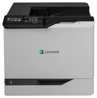 Zdjęcie produktu dla Lexmark CS820de, Laser, Kolor, 1200 x 1200 DPI, A4, 57 stron/min, Podwójne drukowanie