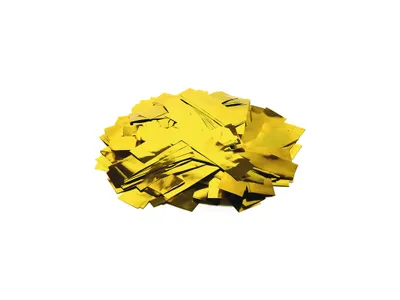 Produktbild von TCM FX Metallic Konfetti rechteckig 55x18mm, gold, 1kg