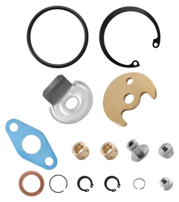 Productafbeelding van Reparatieset voor turbo, met hoogwaardige metalen componenten, compatibel met Peugeot 207/307 modellen, speciaal ontwikkeld voor 1.6 HDi 90 pk (DV6ATED4) motoren, verbeterde duurzaamheid en betrouwbaarheid, eenvoudige installatie