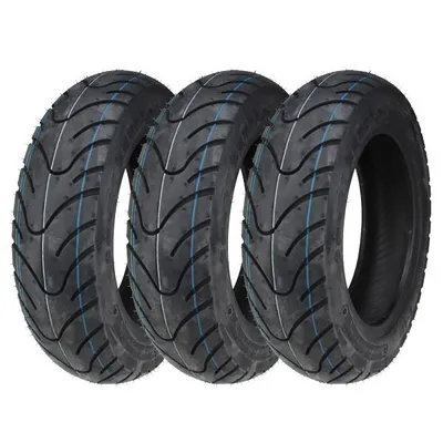 Zdjęcie produktu dla Zestaw opon letnich Kenda K413 - 100/90-10 56J TL - 3 szt