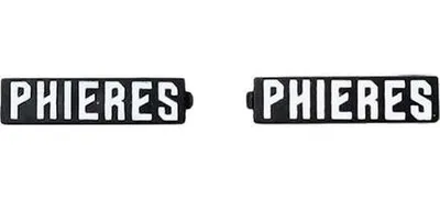 Obrázok produktu pre PHIERES Sumatraph Logo-Plate Čierna Biela .