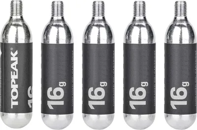 Produktbild von Topeak CO2 Kartusche 16g gedrosselt (5 Stück)