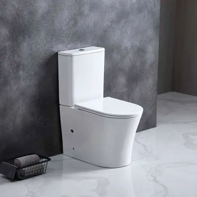 Produktbild von Modernes Stand-WC Keramik PARIS niedriger Spülkasten