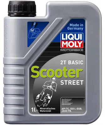 Produktbild von LIQUI MOLY Motorbike 2T Basic Scooter | 1 L | Motorrad 2-Takt-Öl | Art.-Nr.: 161