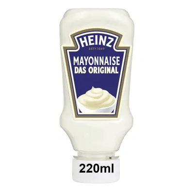 Obrázek produktu pro Heinz Majonéza Originální krémová čerstvá majonéza 220ml