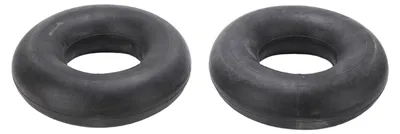 Image de 2 chambres à air de 15x6.00-6 pouces avec valve droite pour pneus de tondeuse à gazon, adaptées aux tondeuses autoportées, remorques de jardin, tracteurs, quads et karts