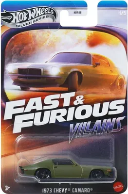 Produktbild von Mattel HNR88; JBY37 - Hot Wheels Fast & Furious 1973 CHEVEROLET CAMARO "F-BOMB"