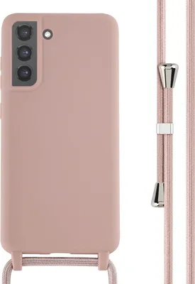 Obrázek produktu pro imoshion silikonové pouzdro s páskem Samsung Galaxy S21 FE – Sand Pink