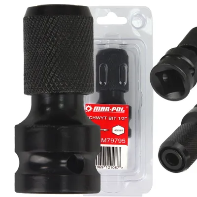 Immagine prodotto di MAR-POL Adattatore bit HEX a 1/2" M79795