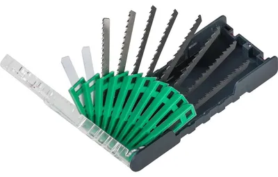 Immagine prodotto di kwb 109180 Jigsaw blade set, 10-piece. 10 pc(s)