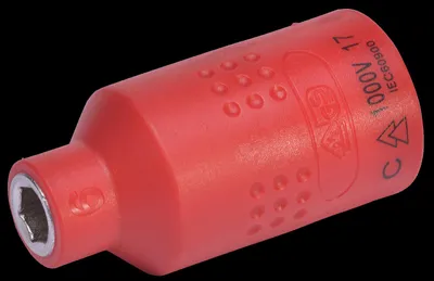 Produktbild von SW-Stahl Steckschlüsseleinsatz, 3/8",  6 mm, VDE 05520L-6