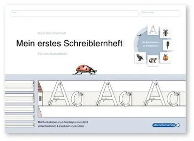 Immagine prodotto di Mein erstes Schreiblernheft. Für alle Buchstaben auf speziellem Schreiblernpapier