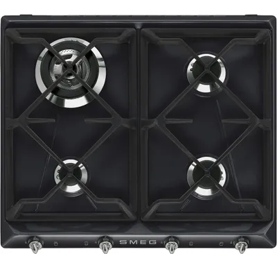 Imagen del producto de Smeg Victoria SR964NGH, , integrable, 60 cm, gas, esmaltado, 4 zonas de cocción