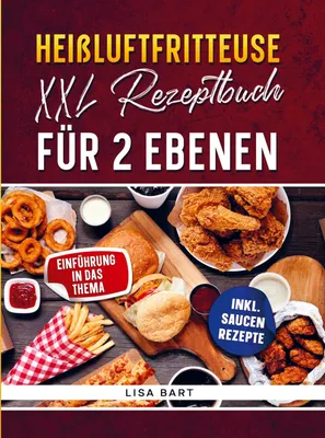 Produktbild von Heißluftfritteuse XXL Rezeptbuch für 2 Ebenen