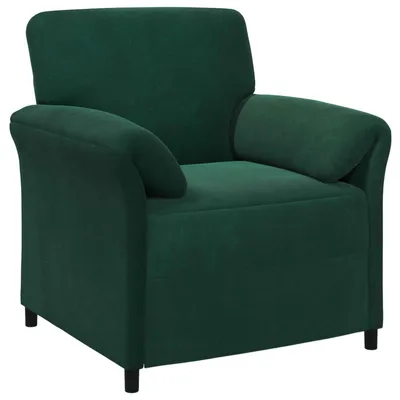 Produktbild von vidaXL 1-Sitzer Sofa Dunkelgrün 88 x 83 x 95 cm Samt