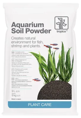 Produktbild von Tropica Aquarium Soil Powder 9L kompletter Bodengrund 1-2 mm