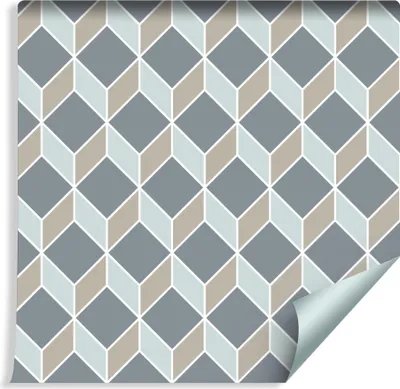 Zdjęcie produktu dla Tapeta Do Salonu GEOMETRYCZNA Abstrakcja Efekt  z modnym efektem 3D