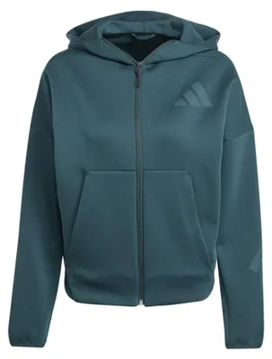 Produktbild von Adidas Damen Z.N.E. FZ Full-Zip Hoodie Trainingsjacke mit Kapuze, schlanke Passform