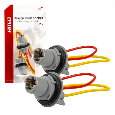 Immagine prodotto di Portalampada T15 W16W W5W | LED adatto | AMIO-03049 set di 2