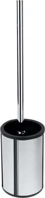 Produktbild von BOMEGA WC-Bürstengarnitur Messing Chrom poliert 90x385x90 mm für Bad & WC >> freistehend anwendbar